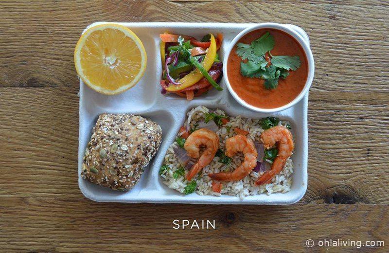 Spanish school dinner