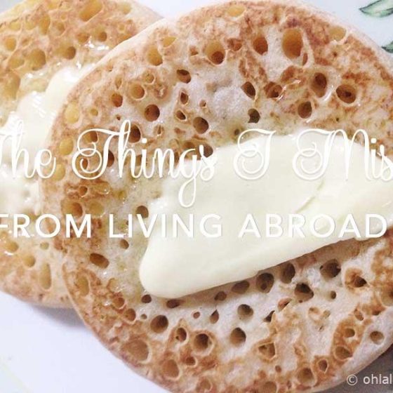 Things I Miss From Living Abroad