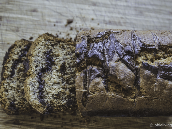 Banana & Nutella Bread Loaf