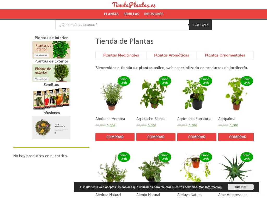Tiendas Plantas