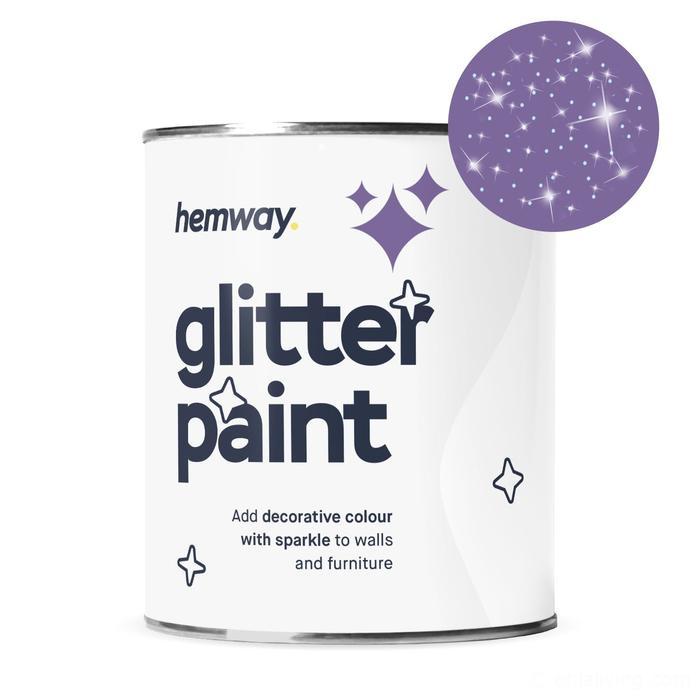 Hemway Silver Glitter Paint 