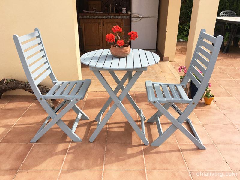 DIY Bistro Set
