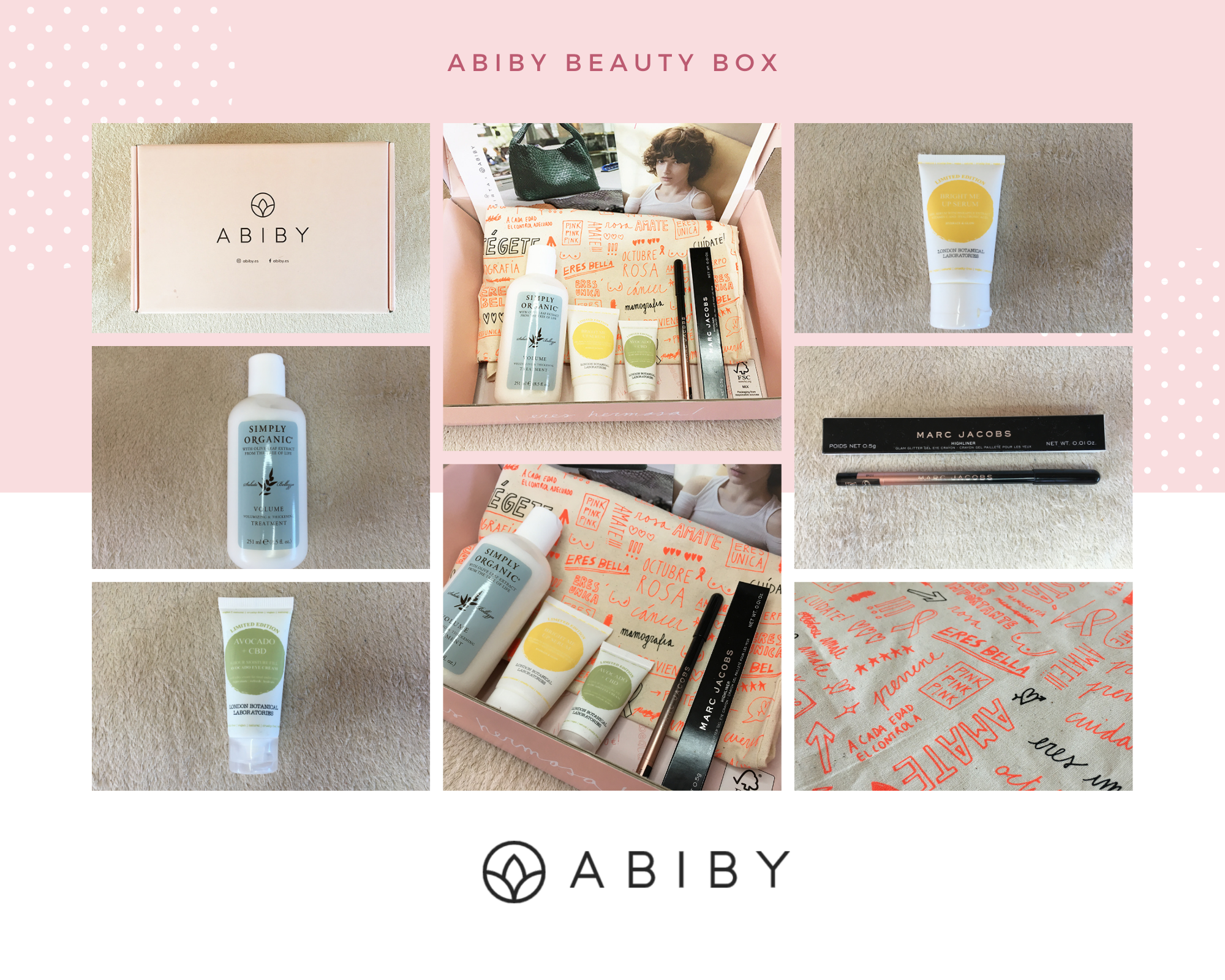 October Beauty Box From Abiby