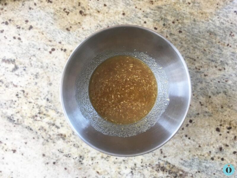 sugar panko melted mixed