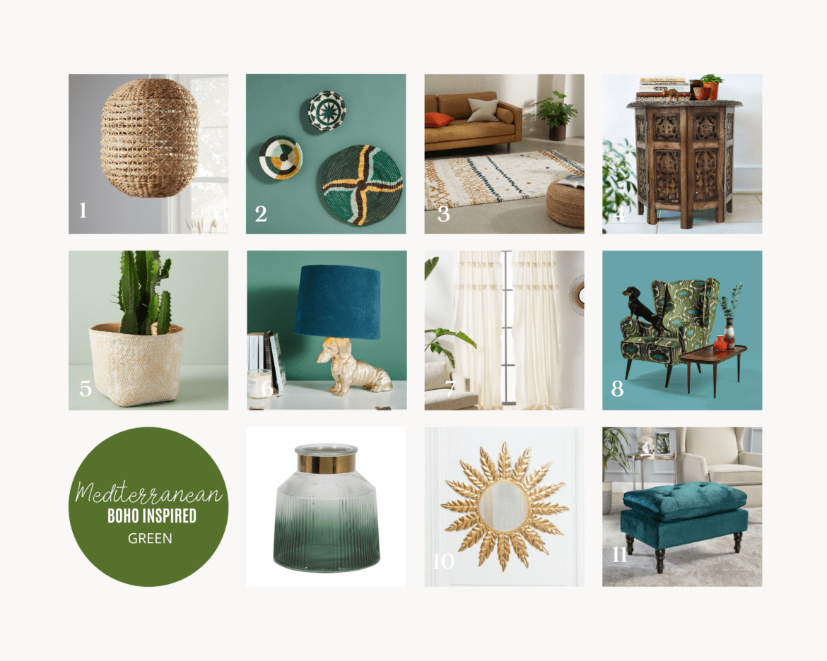 Mediterranean Boho Inspired Home Accessories for 2021!