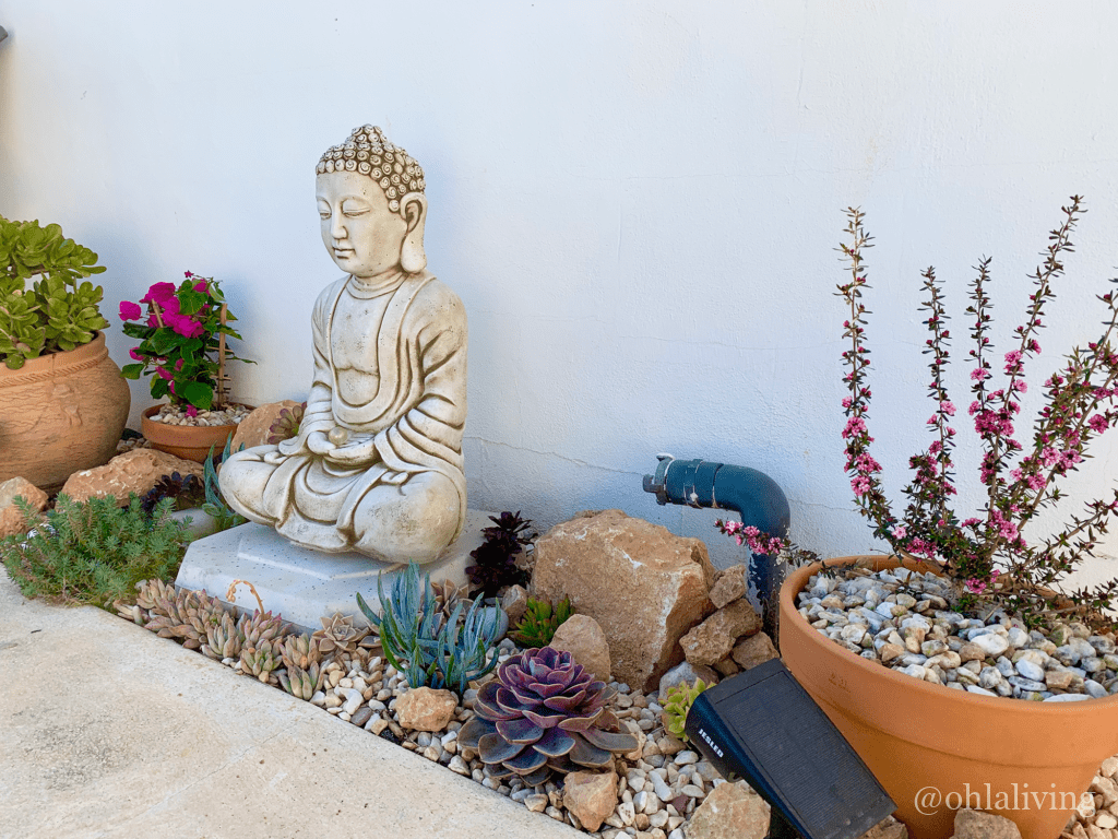 Zen garden space