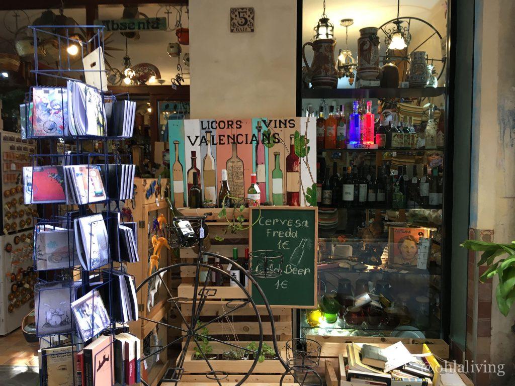 Boutique shops in Valencia 