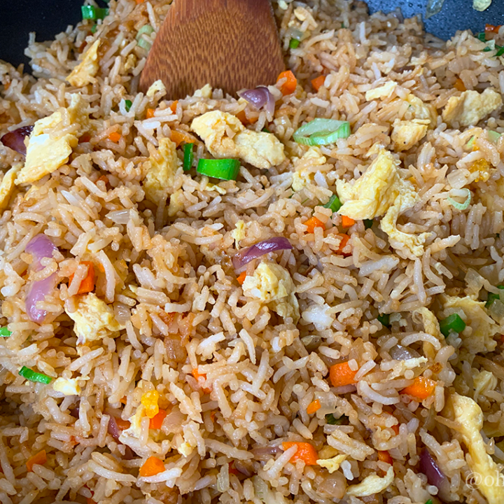 Easy egg fried rice recipe