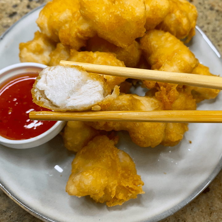Sweet and Sour Chinese Chicken Balls